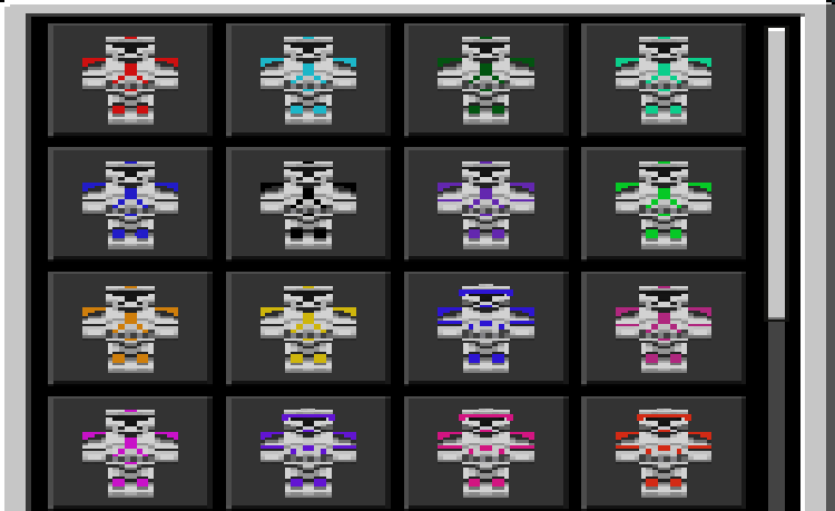 MCPE/Bedrock Colorful Troopers (StarWars) Skin Pack