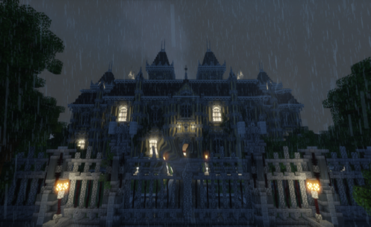 MCPE/Bedrock Arkham Knight - Wayne Manor - Gotham: Revival