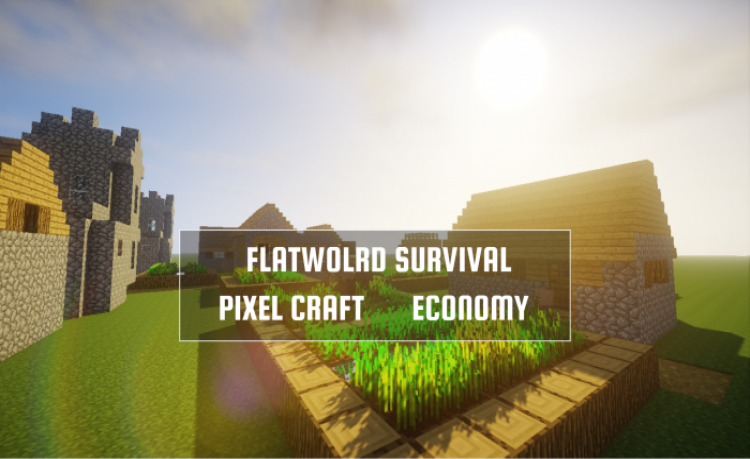MCPE/Bedrock Can You Survive In Flat World? (Designed for Survival City Project)