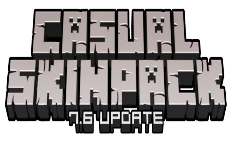 MCPE/Bedrock CasualSkinPack 7.6 [+110 New Skins] [More Squid Game Skins]