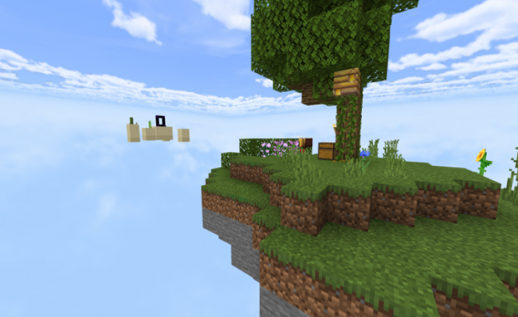 MCPE/Bedrock Classic Skyblock Plus