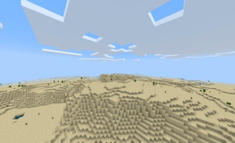 MCPE/Bedrock Desert Only Add-on