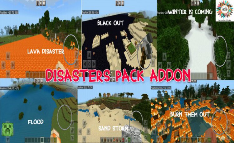 MCPE/Bedrock Disaster Addons Pack