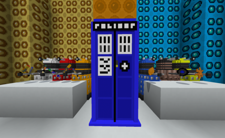 MCPE/Bedrock Doctor Who Stuff 1.6
