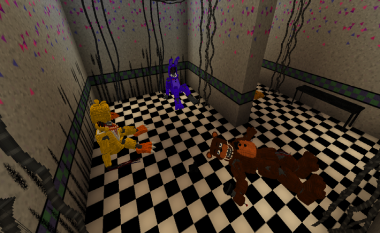 MCPE/Bedrock Five Nights At Freddy&#039;s 2 [Accurate]