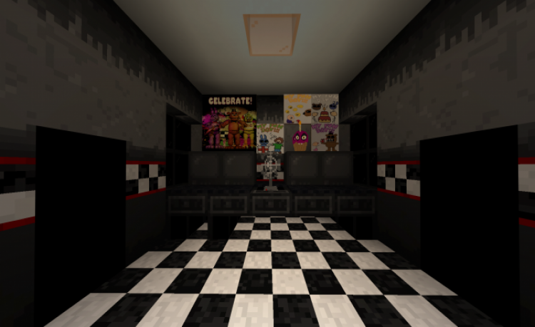 MCPE/Bedrock Five Night&#039;s at Freddy&#039;s (Multiplayer Only)