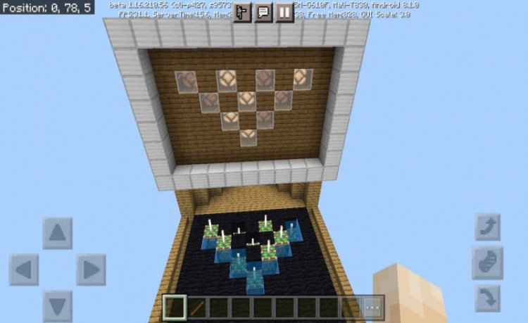 MCPE/Bedrock Functional Bowling Map!