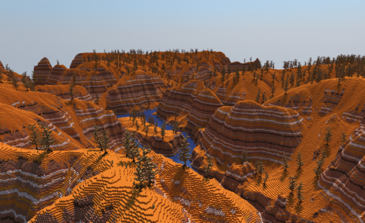 MCPE/Bedrock Golden Canyon