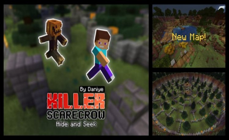 MCPE/Bedrock Hide and Seek - Killer Scarecrow