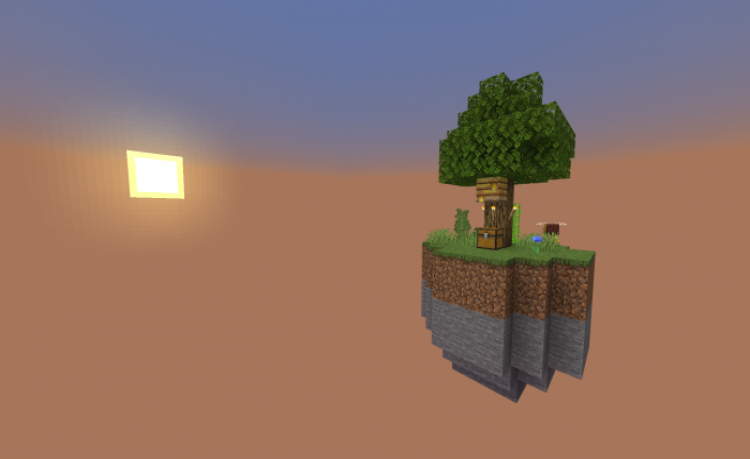 MCPE/Bedrock Just A Skyblock