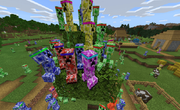 MCPE/Bedrock Keeper Creeper Add-on - Now With Mini Versions