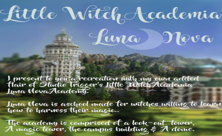 MCPE/Bedrock Little Witch Academia - Luna Nova