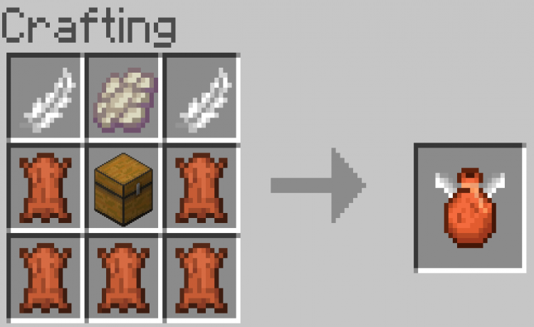 MCPE/Bedrock Magic Bag (satchel) Add-on