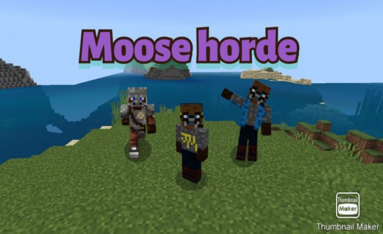 MCPE/Bedrock Moose Skins