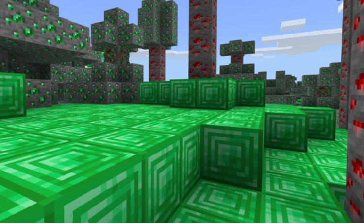 MCPE/Bedrock Ore World