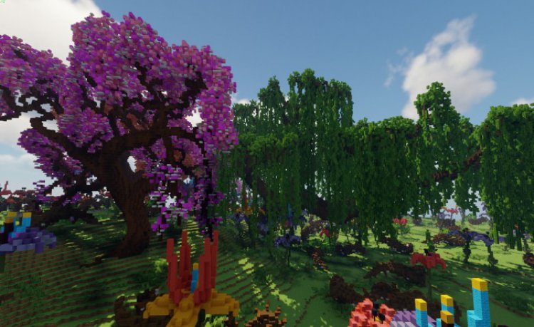 MCPE/Bedrock Project God Sector V2 (3k by 3k) Custom Terrain / Survival Map