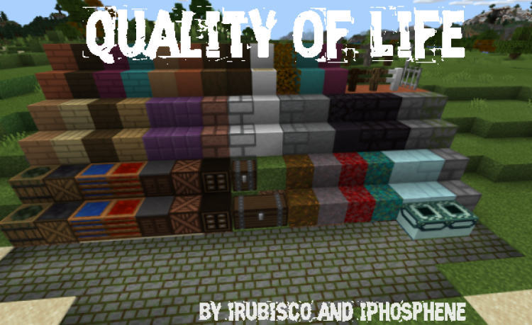 MCPE/Bedrock Quality Of Life Textures (PE/XBOX/W10)