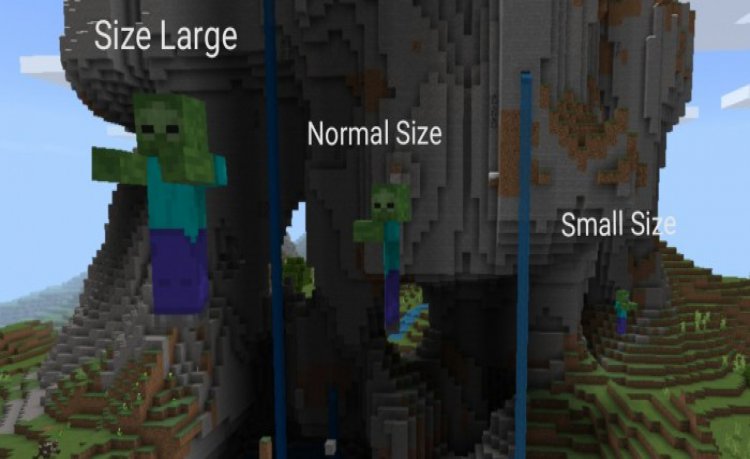 MCPE/Bedrock RD Monster Size