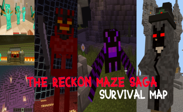 MCPE/Bedrock The Reckon Maze Saga