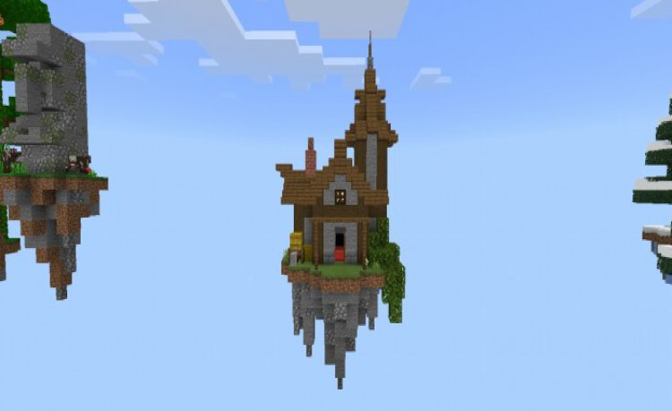 MCPE/Bedrock SkyBlock Adventure +