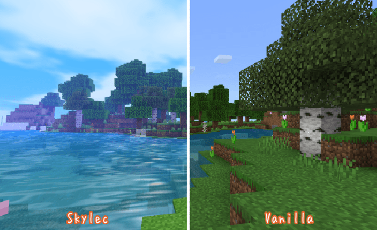 MCPE/Bedrock Skylec Shader