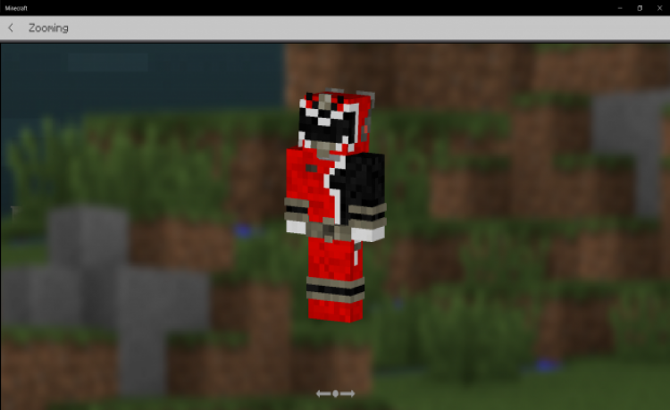 MCPE/Bedrock SPD Power Ranger Skin Pack