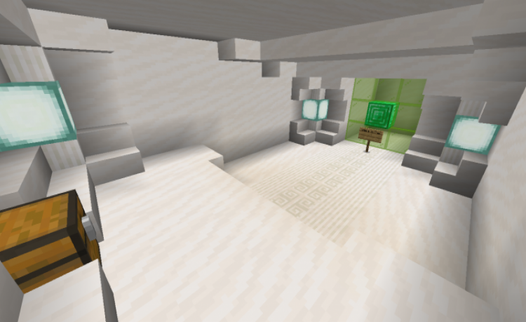 MCPE/Bedrock Survival Story Find the Button