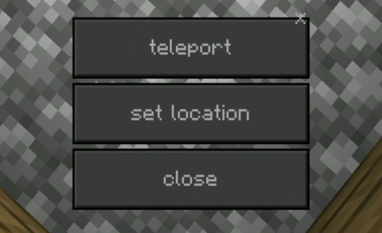 MCPE/Bedrock Teleport Gun - Bug Fixes
