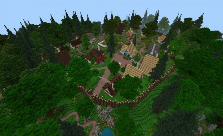 MCPE/Bedrock Village Asterix