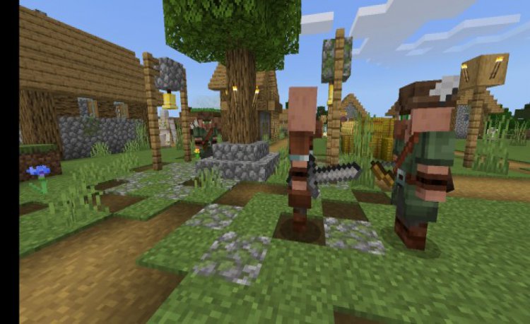 MCPE/Bedrock Villagers And Illagers Legacy (Upgrade Update)