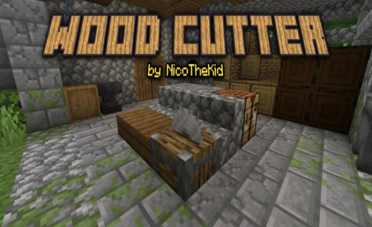 MCPE/Bedrock Wood Cutter (v1.0)