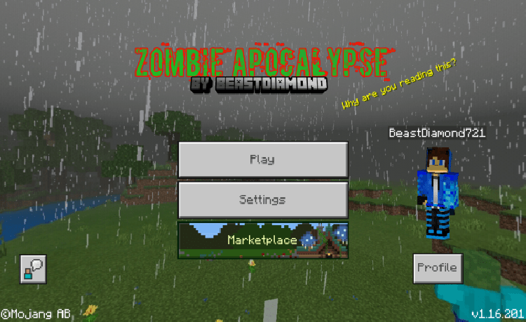 MCPE/Bedrock Zombie Apocalypse Remastered! (V3 Update!)