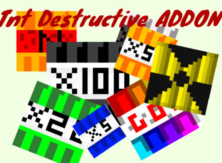 Destructive TNT Mod
