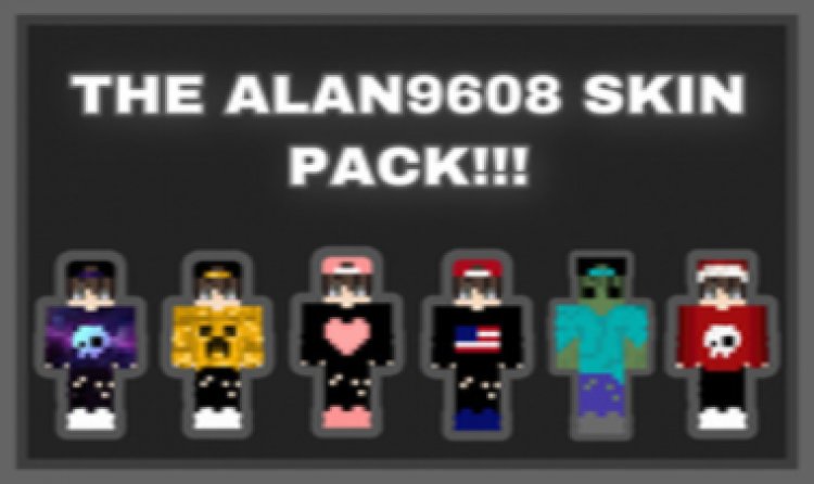 THE ALAN9608 SKIN PACK!!!