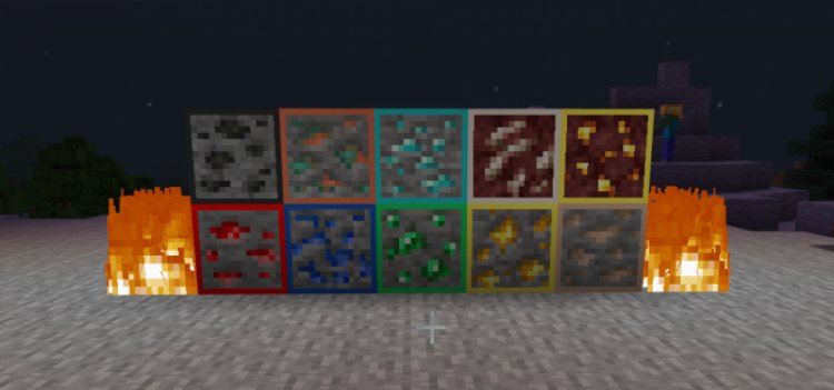 Outlined Ores
