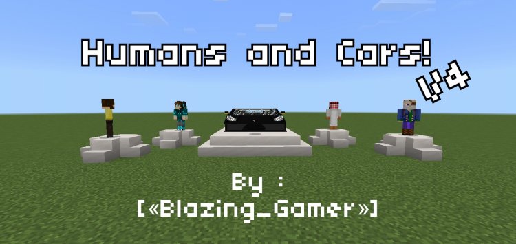 Humans and Car V4 - Addon for Roleplay!
