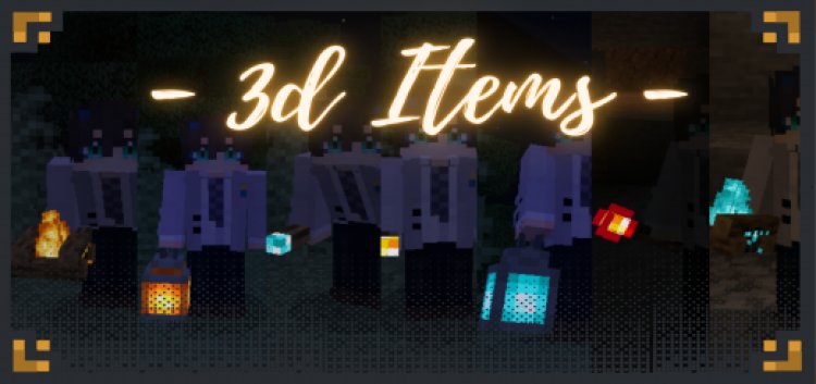 3D Items - v4 | Subpacks!